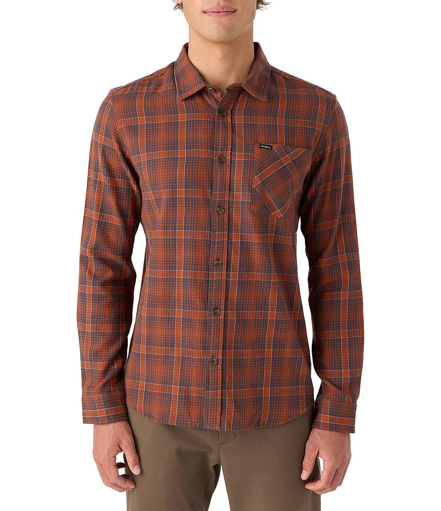 O'Neill Prospect Long Sleeve Plaid Flannel Shirt