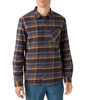 O'Neill Redmond Long Sleeve Yarn-Dyed-Plaid Woven Shirt