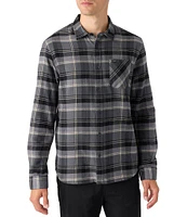 O'Neill Redmond Long Sleeve Yarn-Dyed Tonal Plaid Woven Shirt