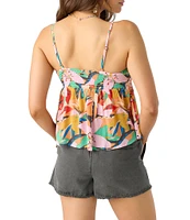 O'Neill Reeta Gabana Tropical Floral Printed Top