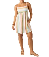 O'Neill Saskia Striped Woven Dress
