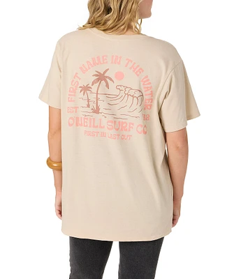 O'Neill Short Sleeve Beachside Bliss Graphic T-Shirt