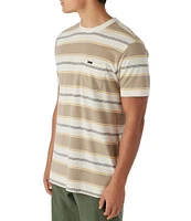 O'Neill Short Sleeve Bolder Yarn-Dyed Striped T-Shirt