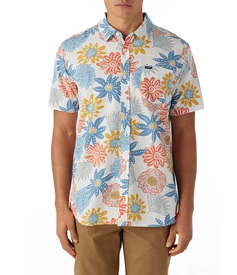 O'Neill Short Sleeve Floral Oasis Eco Woven Shirt