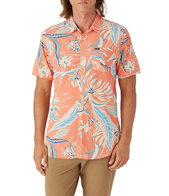 O'Neill Short Sleeve Tropical Oasis Eco Woven Shirt