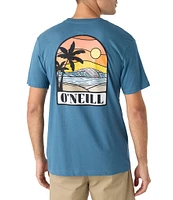 O'Neill Sun Waves Short Sleeve T-Shirt