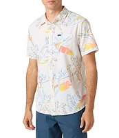 O'Neill TRVLR UPF Traverse Slub Standard-Fit Short Sleeve Woven Shirt