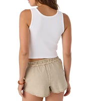 O'Neill Under The Sun Cropped Graphic Tank Top