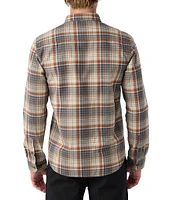 O'Neill Winslow Long Sleeve Plaid Brushed Flannel Shirt