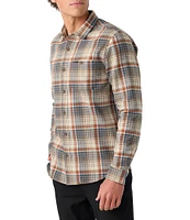 O'Neill Winslow Long Sleeve Plaid Brushed Flannel Shirt