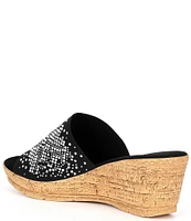 Onex Joline Slip-On Embellished Wedge Sandals