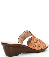 Onex Sammy Leather Studded Slide Sandals