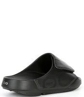 OOFOS Men's OOahh Sport Flex Washable Pool Slides