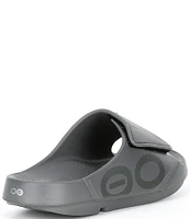 OOFOS Men's OOahh Sport Flex Washable Pool Slides