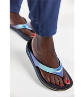 OOFOS Oomega Thong Platform Flip-Flop Sandals