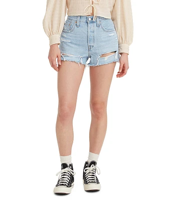 Levi's® Original High Rise Destructed Shorts