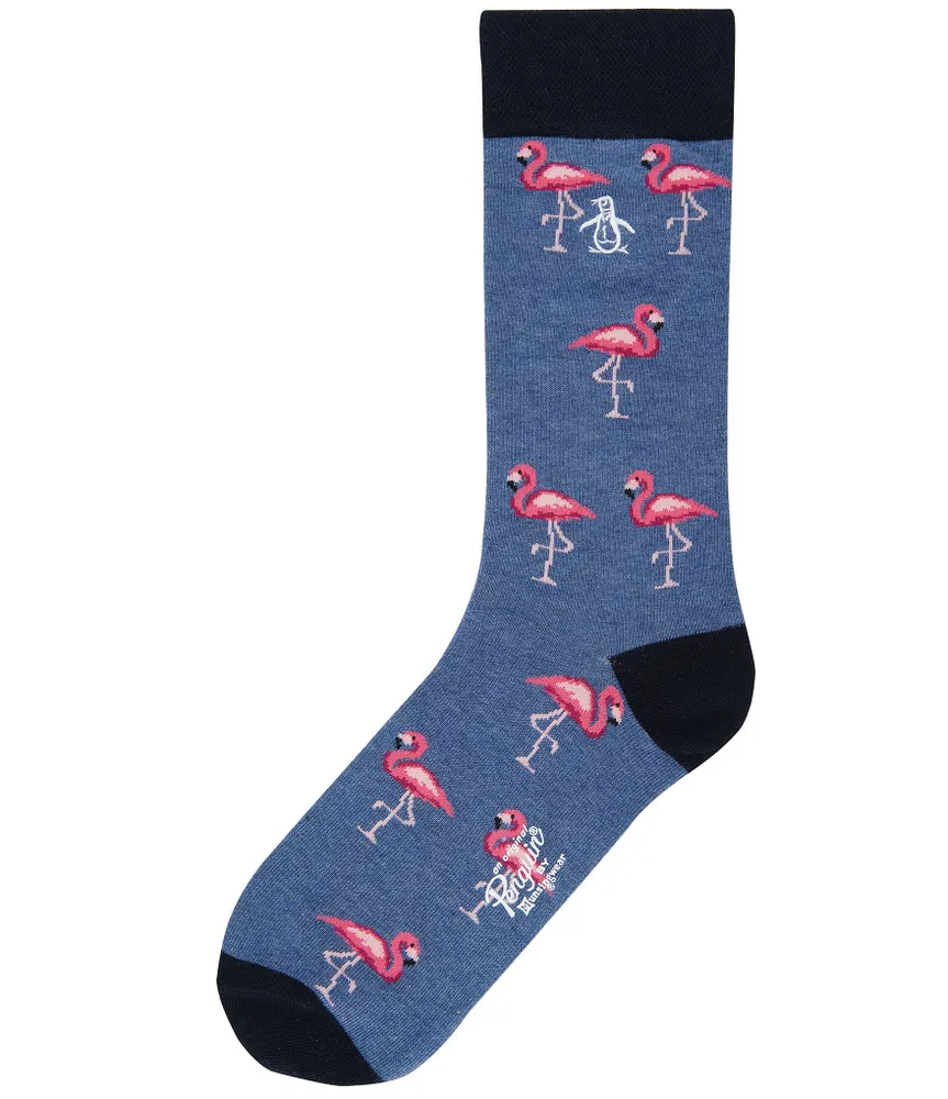 Original Penguin Flamingos Crew Socks