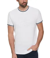 Original Penguin French Terry Logo Ringer Short Sleeve T-Shirt