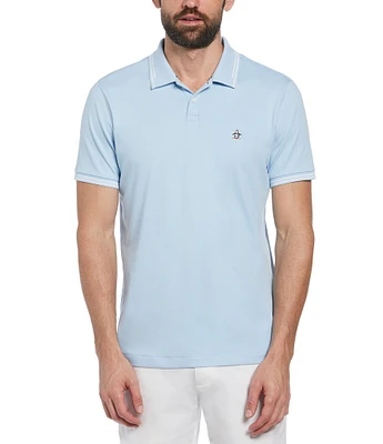 Original Penguin Interlock Tipped Short Sleeve Polo Shirt