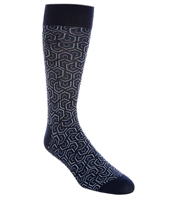 Original Penguin Polygon Geo Crew Socks