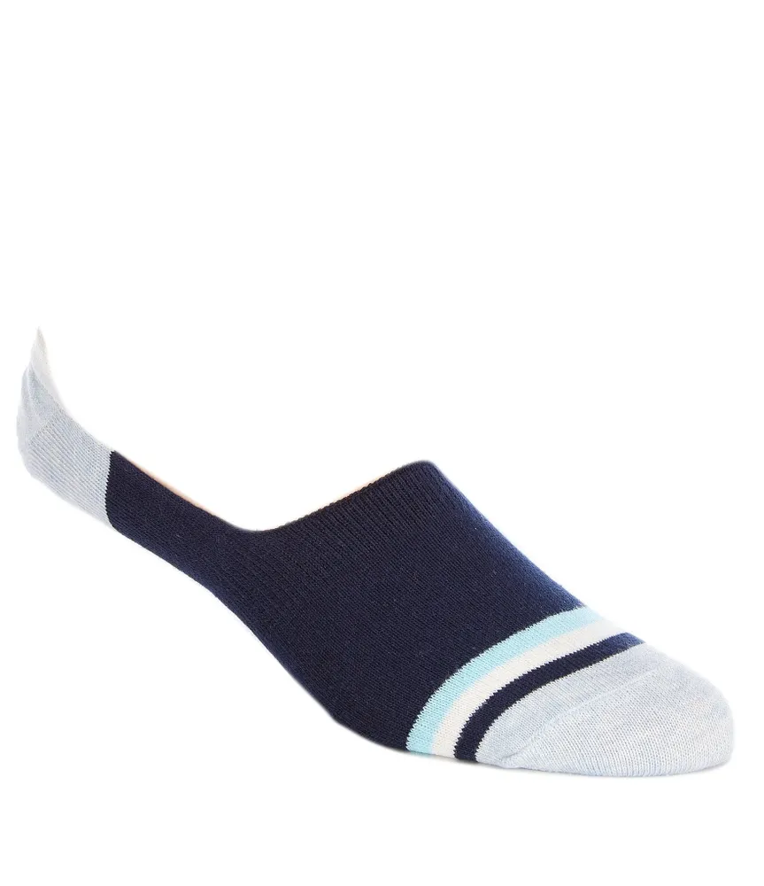 Original Penguin Stripe Liner No Show Socks