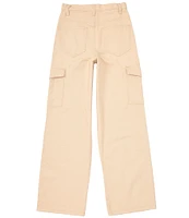 Originality Big Girls 7-16 Cargo Pocket Twill Pant