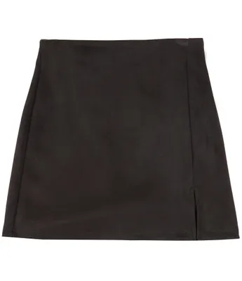 Originality Big Girls 7-16 Faux Suede Skirt