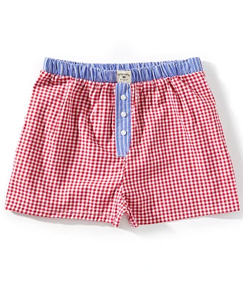 Originality Big Girls Gingham Boxer Shorts