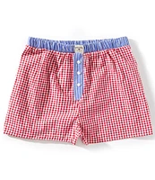 Originality Big Girls Gingham Boxer Shorts