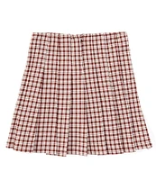 Originality Big Girls 7-16 Plaid Cheer Skort