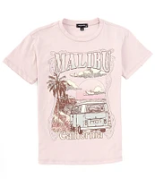 Originality Big Girls 7-16 Short Sleeve Malibu Bus OS T-Shirt