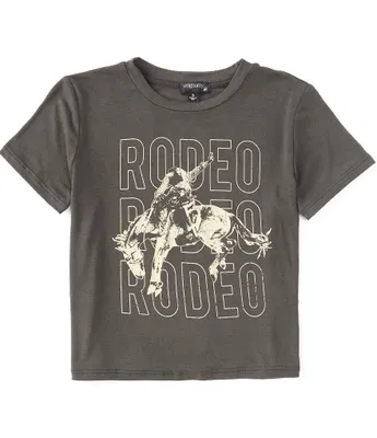 Originality Big Girls 7-16 Short-Sleeve Rodeo Graphic T-Shirt