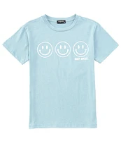 Originality Big Girls 7-16 Short-Sleeve Row Of Smileys T-Shirt