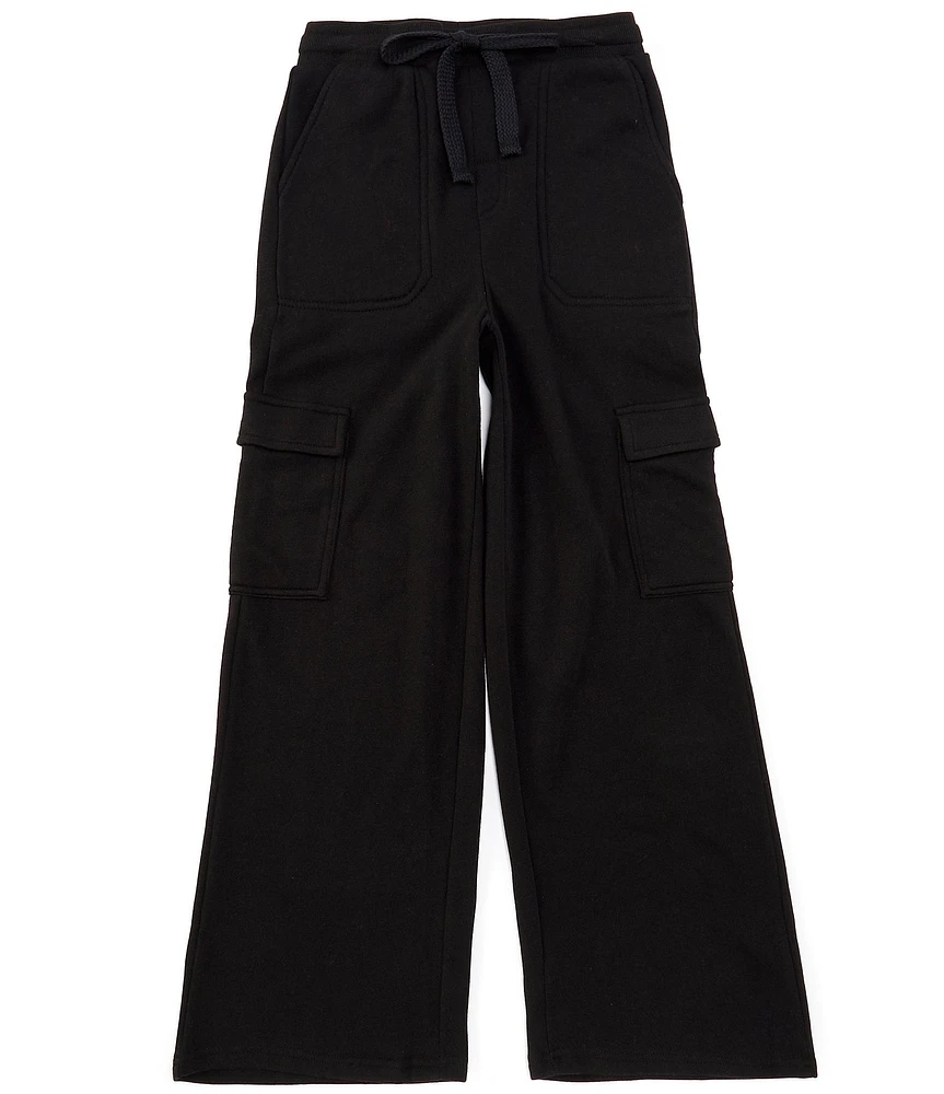 Originality Big Girls 7-16 Wide-Leg Cargo Lounge Pants