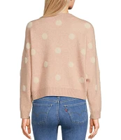 Originality Grandpa Polka Dot Cardigan