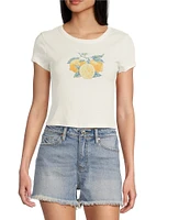 Originality Lemon Graphic Short Sleeve Baby T-Shirt