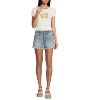Originality Lemon Graphic Short Sleeve Baby T-Shirt