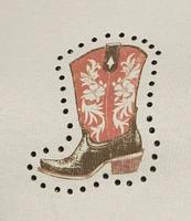 Originality Short-Sleeve Cowboy Boot Baby T-Shirt