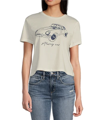 Originality Short Sleeve Getaway Car Girlfriend Graphic T-Shirt