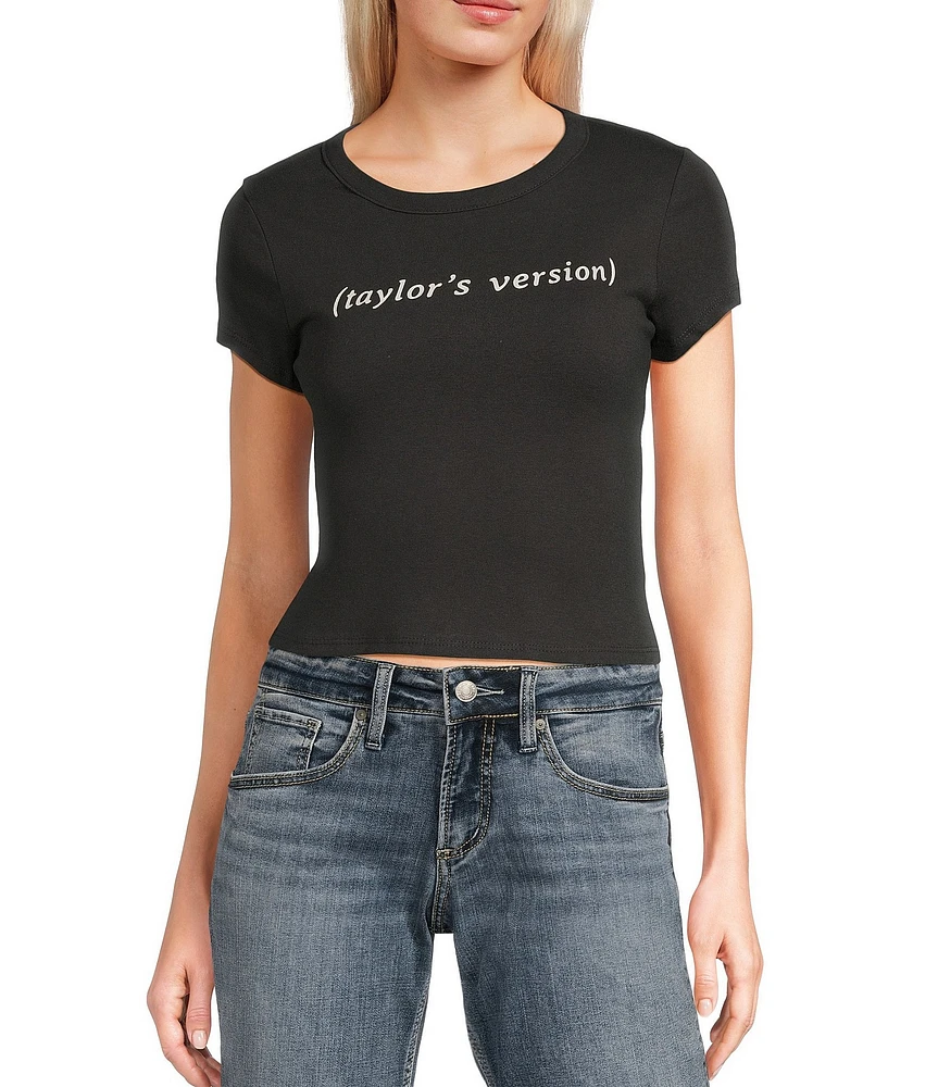 Originality Short Sleeve Taylor's Version Graphic Baby T-Shirt