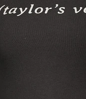 Originality Short Sleeve Taylor's Version Graphic Baby T-Shirt