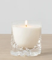 Orrefors Blushing Pink Erik Candle Double Old-Fashioned Glass