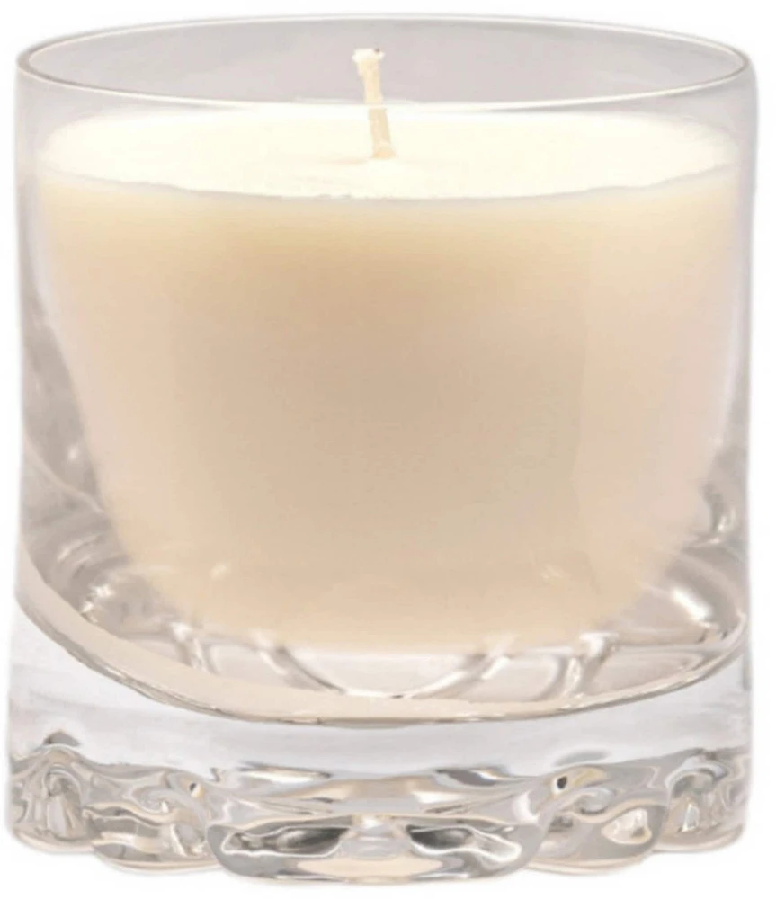 Orrefors Blushing Pink Erik Candle Double Old-Fashioned Glass