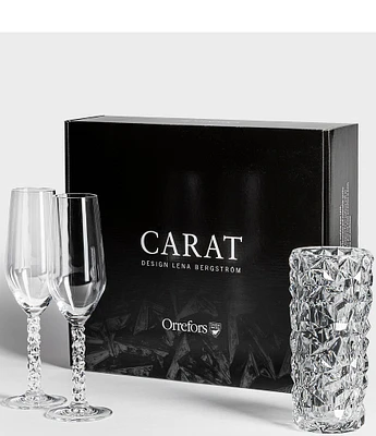 Orrefors Carat 3-Piece Carat Gift Set