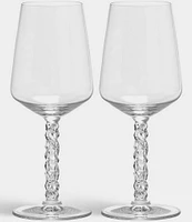 Orrefors Carat Wine Glasses, Set of 2