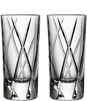 Orrefors City Shot Glass, Set of 2