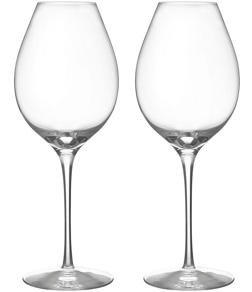 Orrefors Difference Primeur Wine Glasses, Set of 2