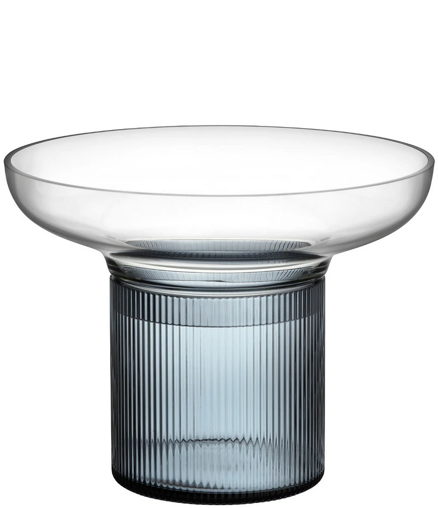 Orrefors Ensemble Blue / Gray Medium Vase