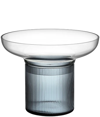 Orrefors Ensemble Blue / Gray Medium Vase