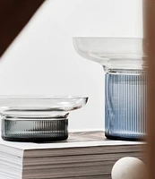 Orrefors Ensemble Blue / Gray Medium Vase